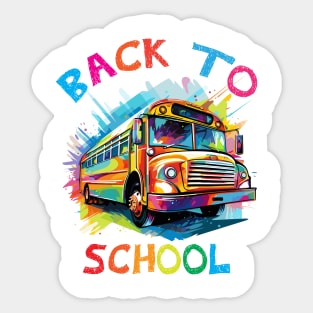 Back To School Sticker